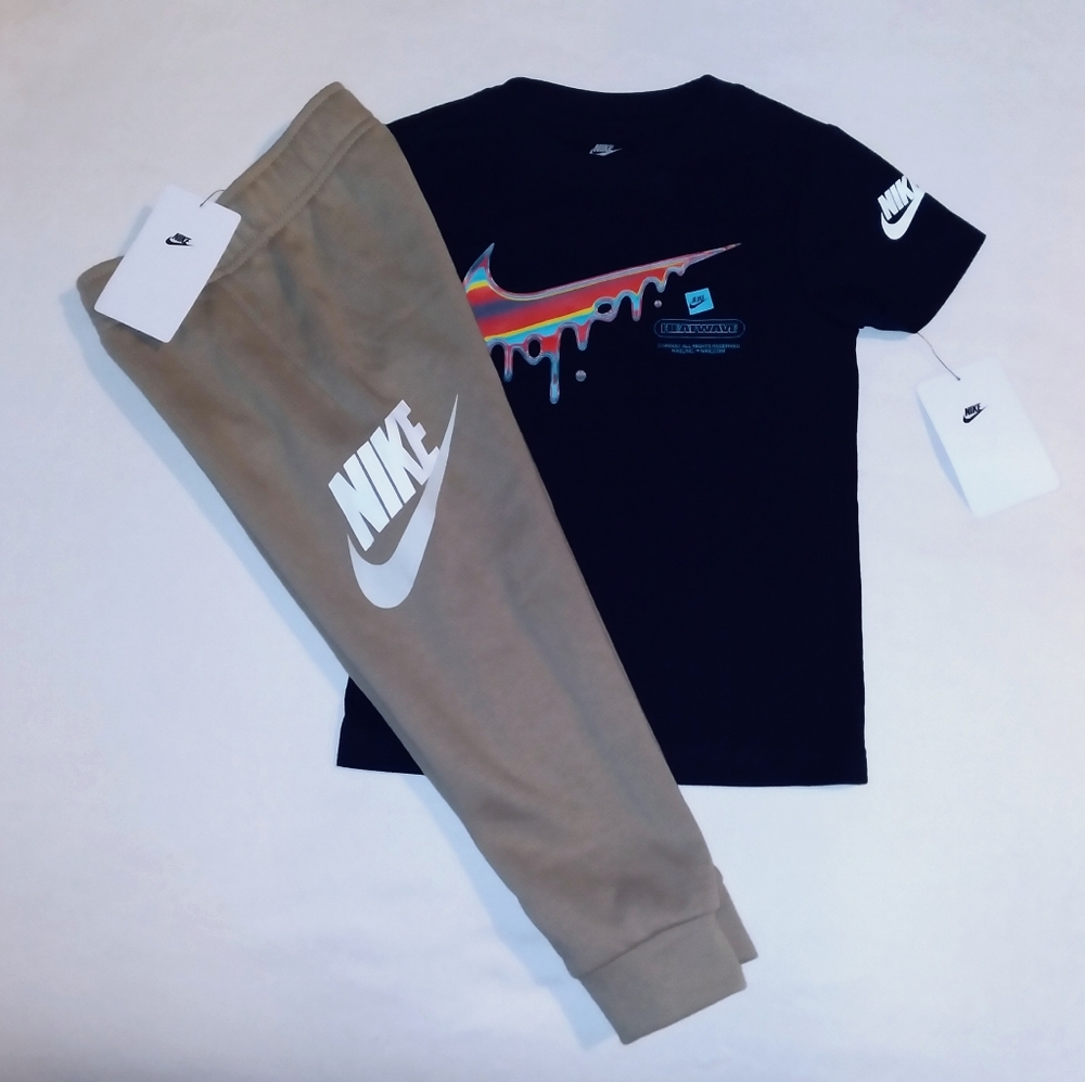 Nike Boys Toddler 2pc Jogger Bottoms & Tee Set - 4T